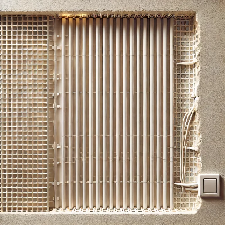 Elektrische Wandheizung